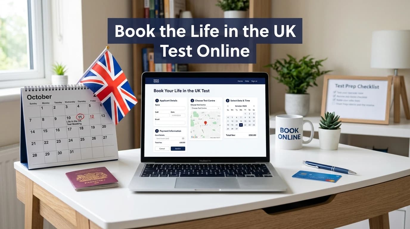 How to Book the Life in the UK Test Online?